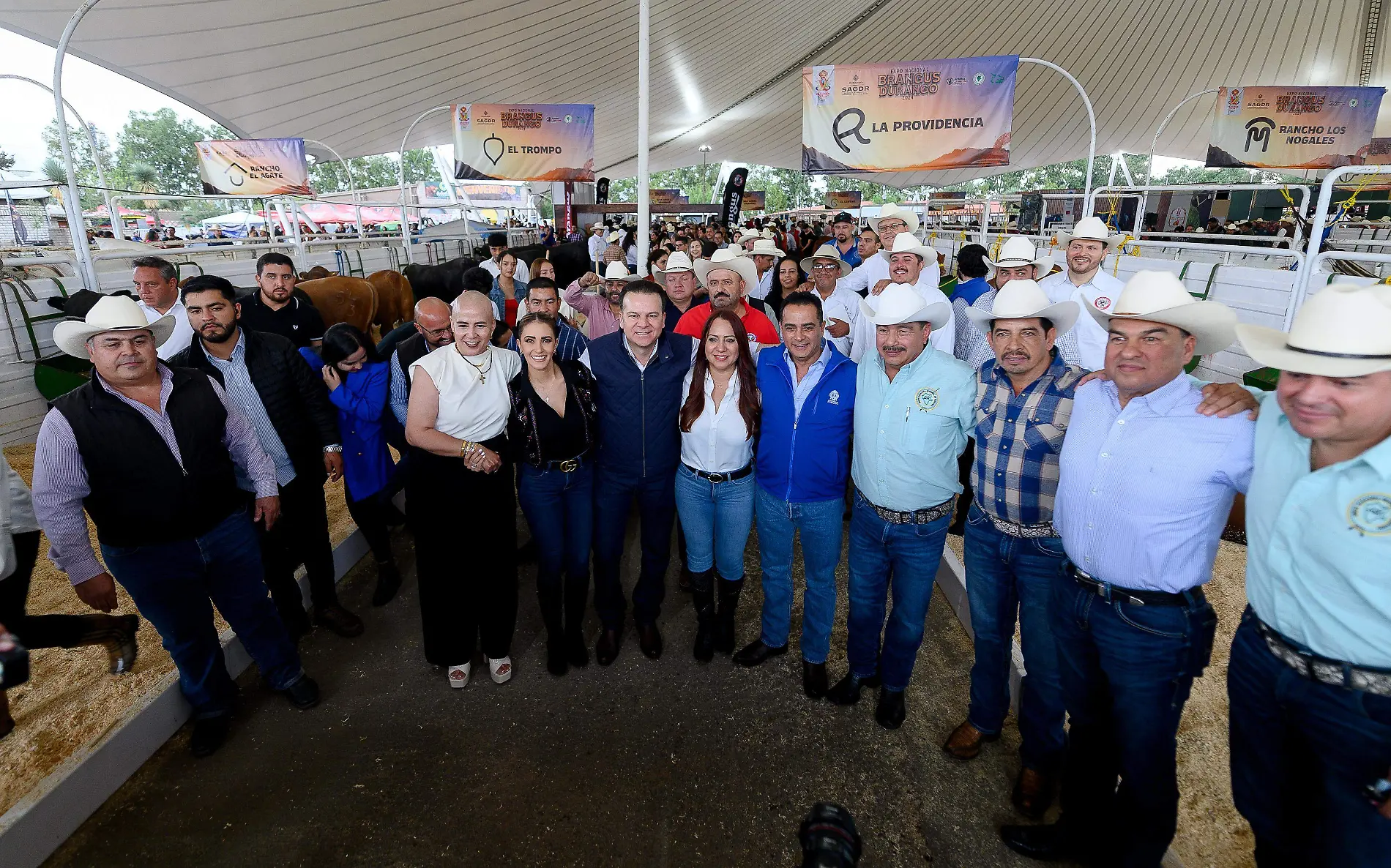 Con lo mejor de la ganadería en Durango, Esteban inaugura la Expo Nacional Brangus Mexicana 2024 5